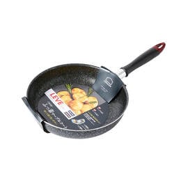 Chảo nh&ocirc;m chống d&iacute;nh Lock Lock LEVE 24cm M&agrave;u giả đ&aacute; - LLP2243